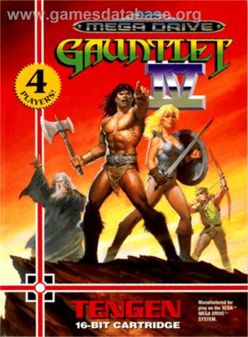 Cover Gauntlet 4 for Genesis - Mega Drive